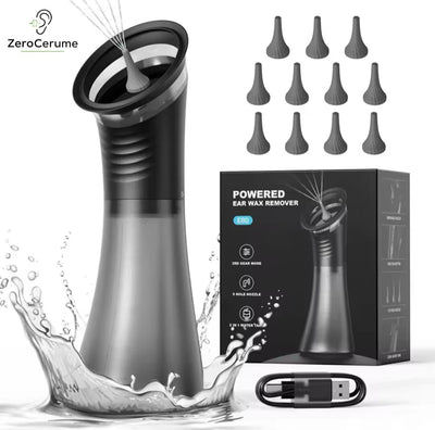 Irrigatore elettrico per la pulizia delle orecchie - ZeroCerume™ Pro